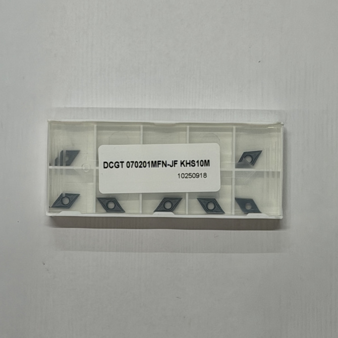 Пластина DCGT 070201MFN-JF KHS10M